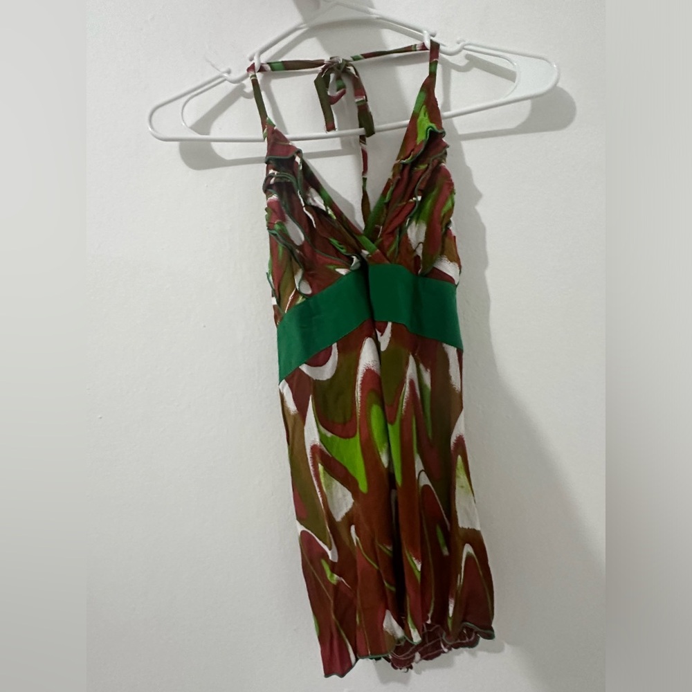 Solemi one size new with tags NWT halter blouse